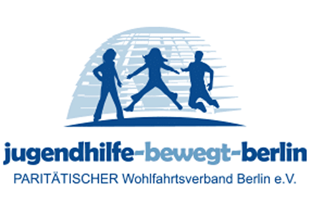 Logo Jugendhilfe-bewegt-berlin, paritätischer Wohlfahrtsverband Berlin e.V.