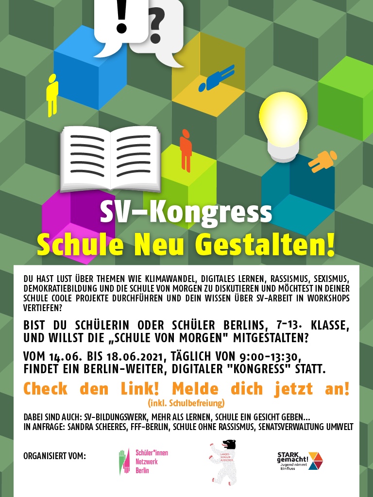 Es ist ein Flyer zusehen. Alle Informationen die darauf zu lesen sind, finden sich auch in dem Beitragstext.