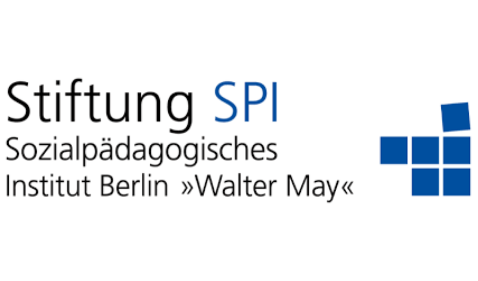 Die Abbildung zeigt das Logo der Stiftung Sozialpädagogisches Institut Berlin Walther May © Stiftung SPI