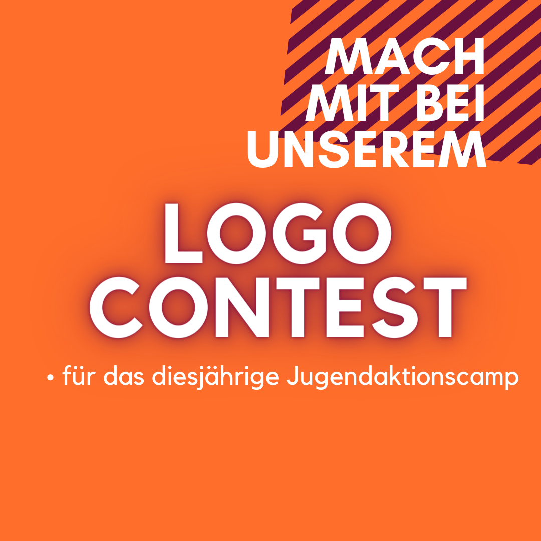 Mach mit bei unserem Logo Contest für das diesjährige Jugendaktionscamp