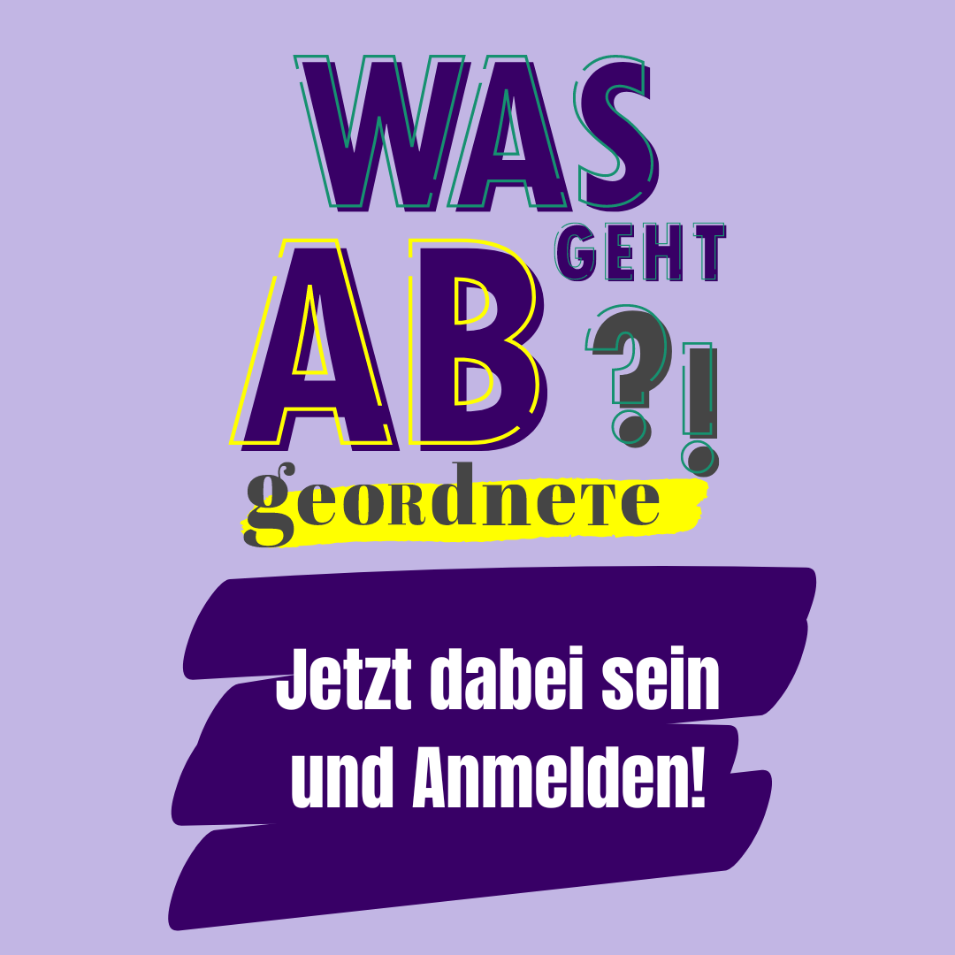 Was geht Abgeordnete ?! Jetzt dabei sein und Anmelden!