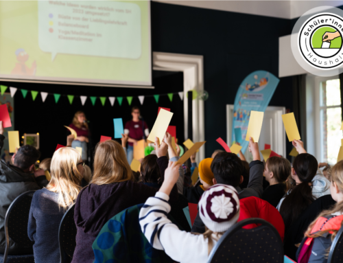 Die Abschluss­ver­an­stal­tung im Schüler*innenHaushalt Bran­den­burg 2023