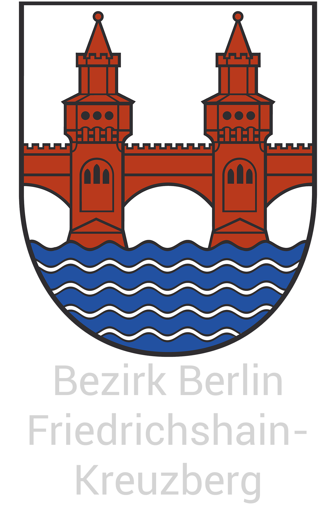 Logo des Bezirks Friedrichshain-Kreuzberg