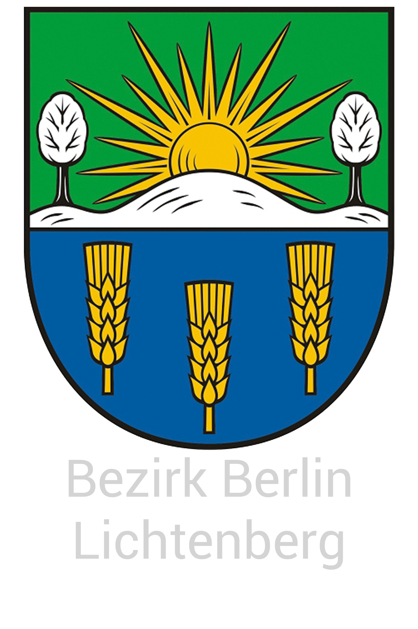 Logo des Bezirks Lichtenberg
